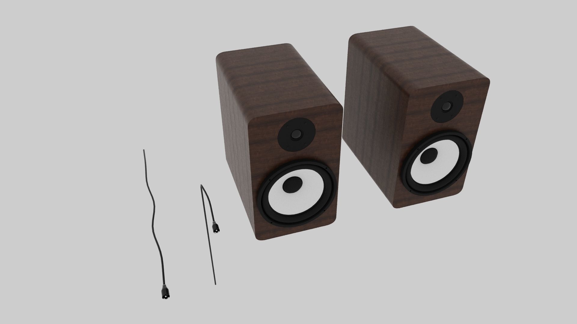 Studio Monitor Speaker  3D model_6