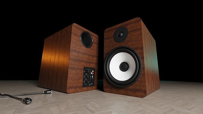 Studio Monitor Speaker  3D model
