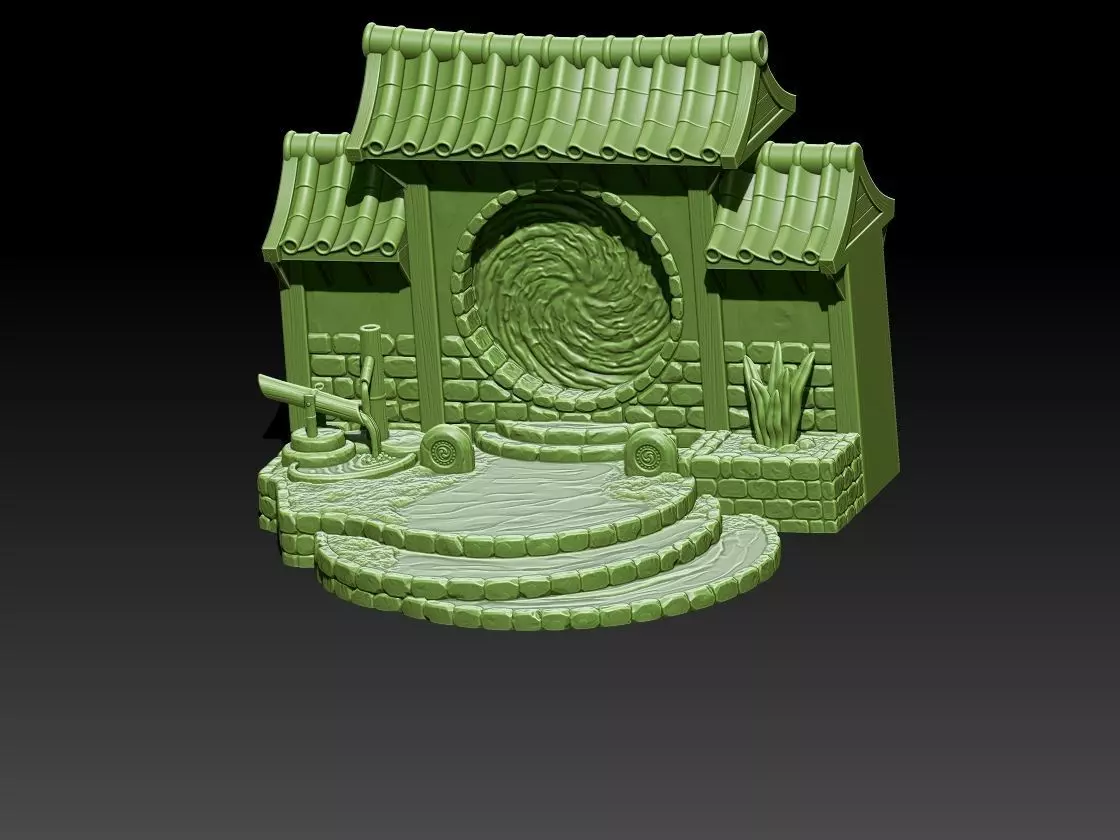 Portal Gate 3D print model_0