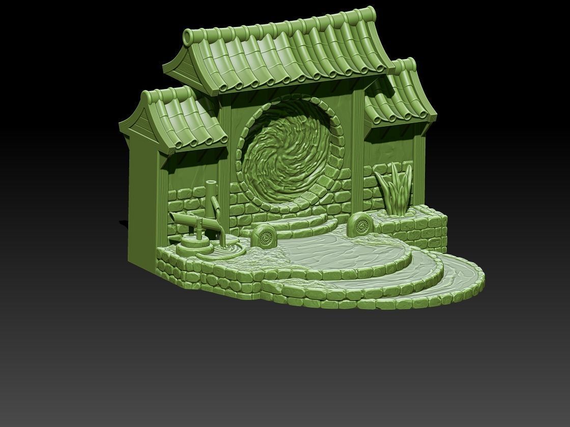 Portal Gate 3D print model_3