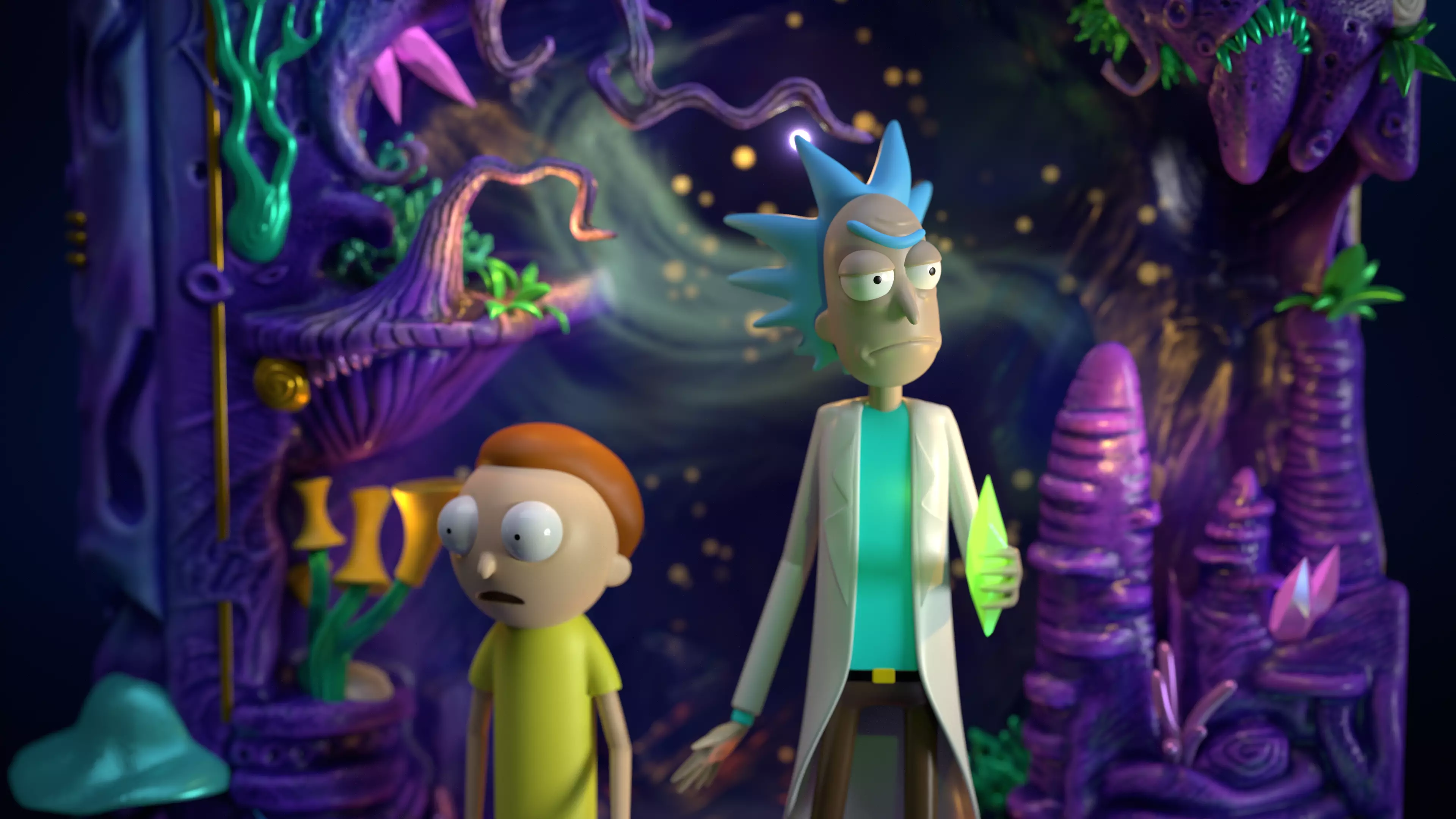 Rick and Morty 3D print model