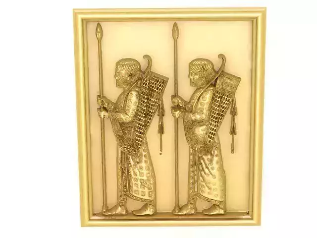 soldiers of the Imperial Guard of the Achaemenid Empire 