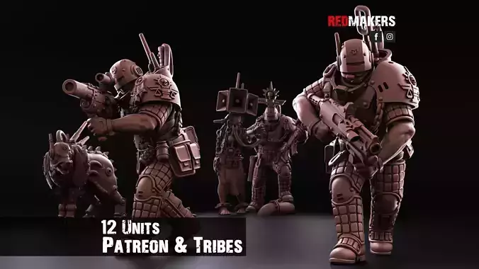Kill Squad - Lawbringers 3D print model