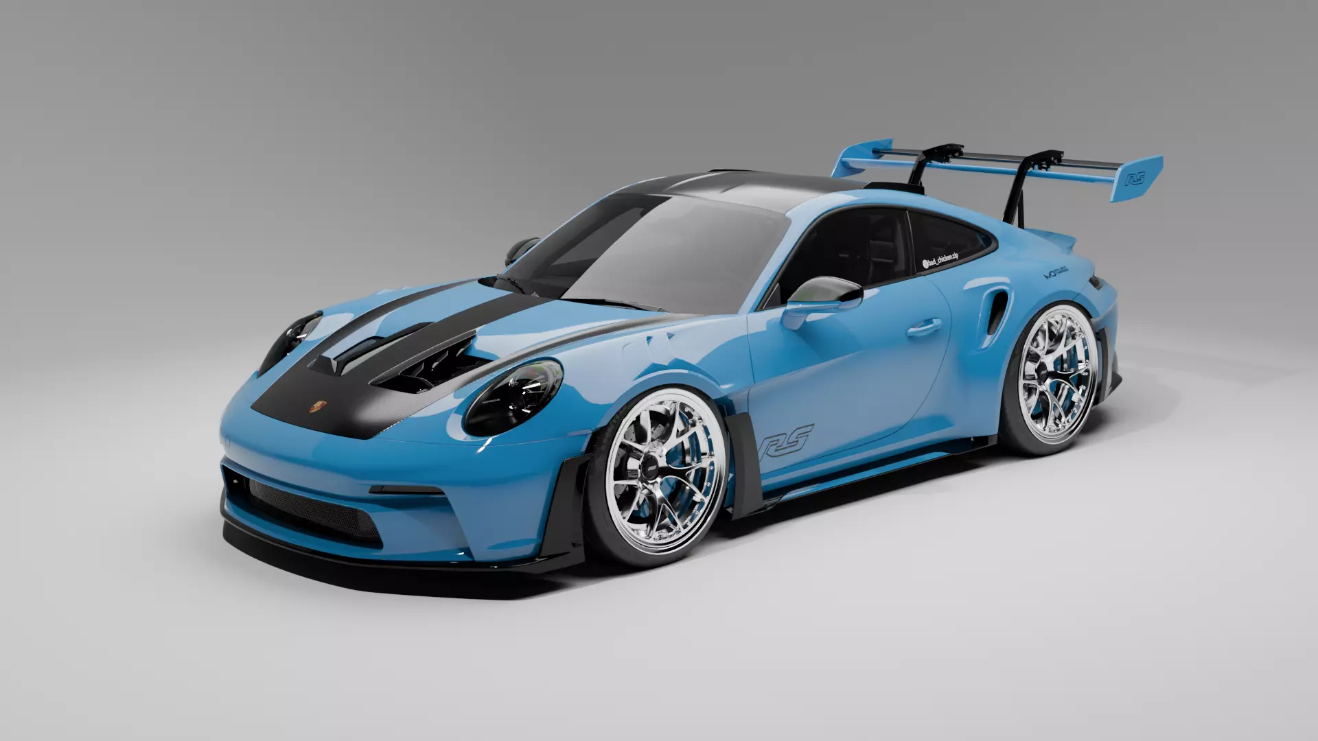 Porsche GT3 RS Z Performance 3D model_0