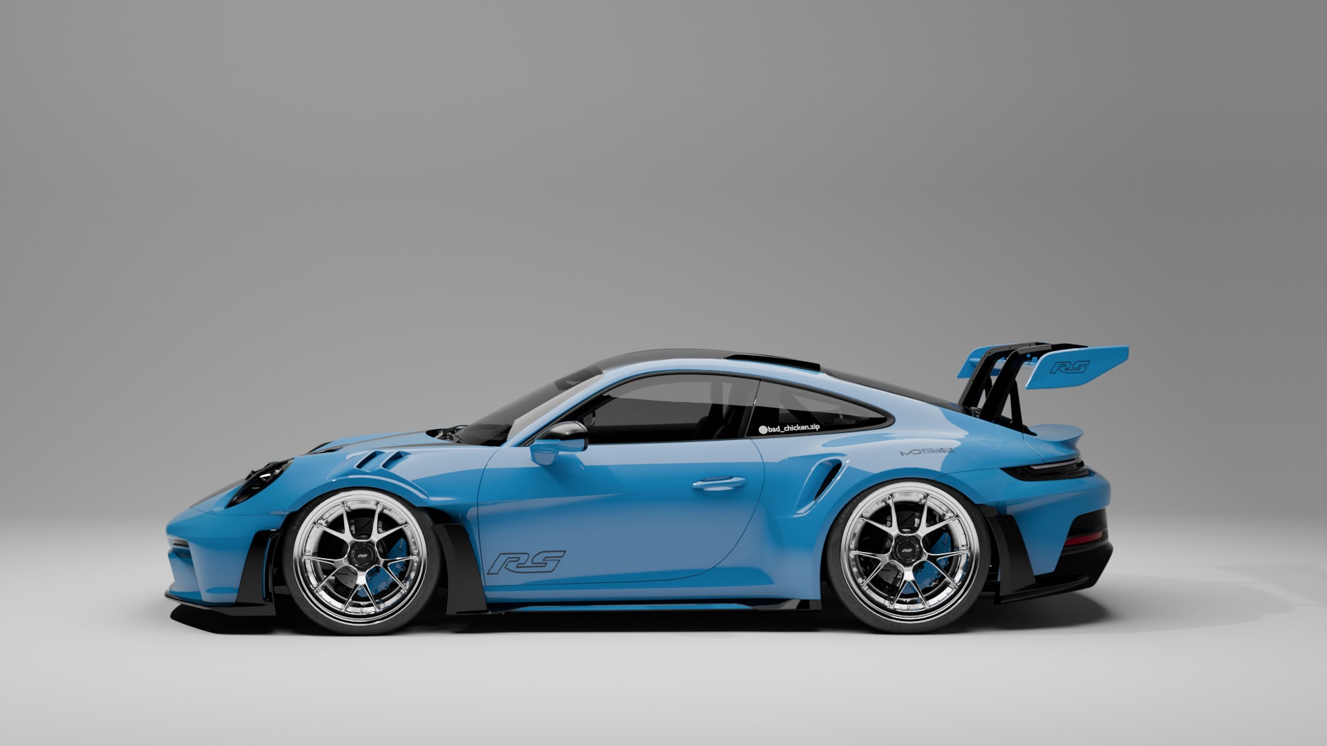 Porsche GT3 RS Z Performance 3D model_1