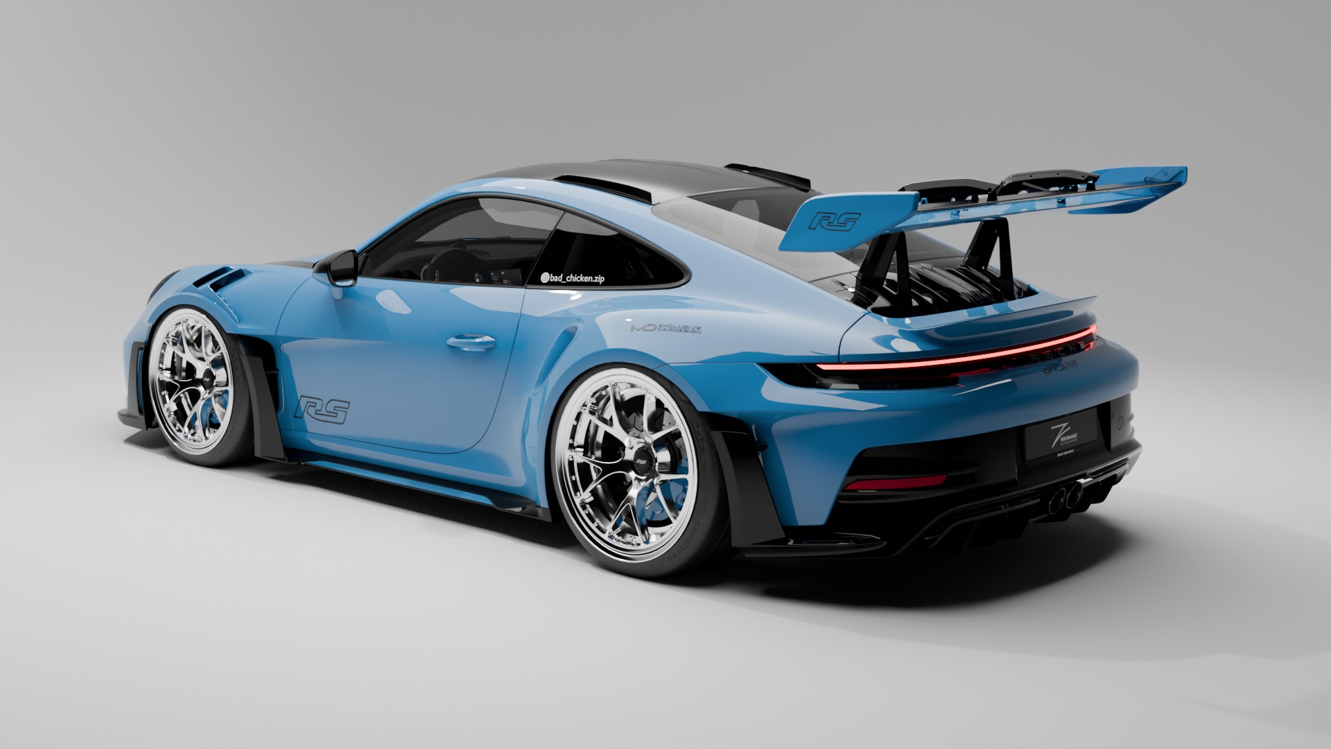 Porsche GT3 RS Z Performance 3D model_2
