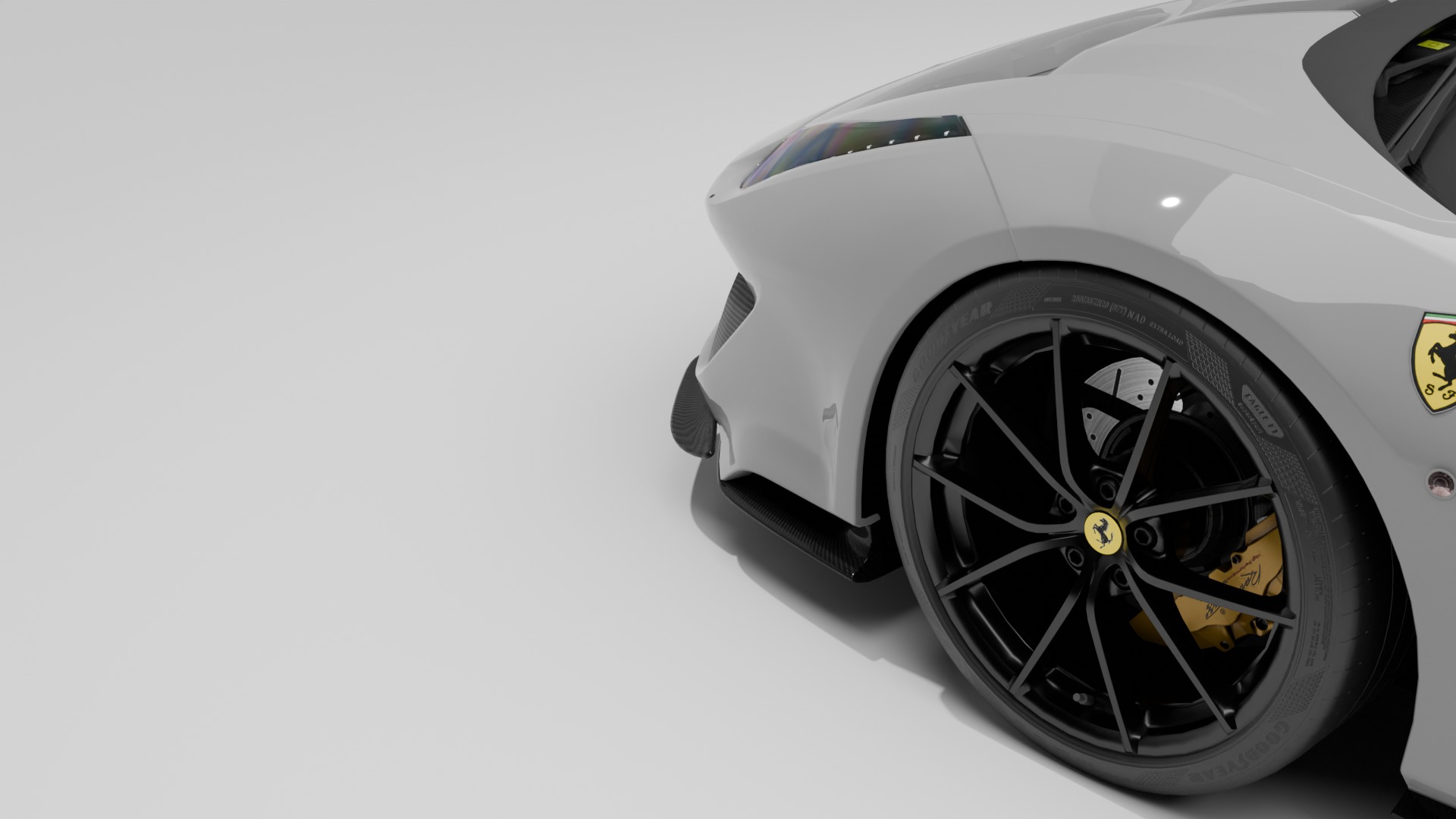 Ferrari 488 Pista 3D model_3