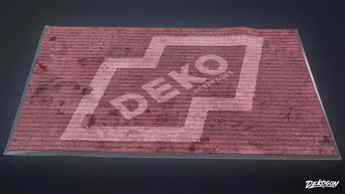DIVE BAR - Doormat 01 - LOW POLY