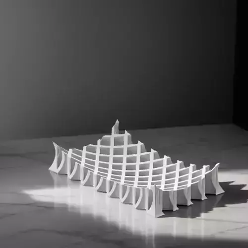 Grid Soap Holder 3D print model