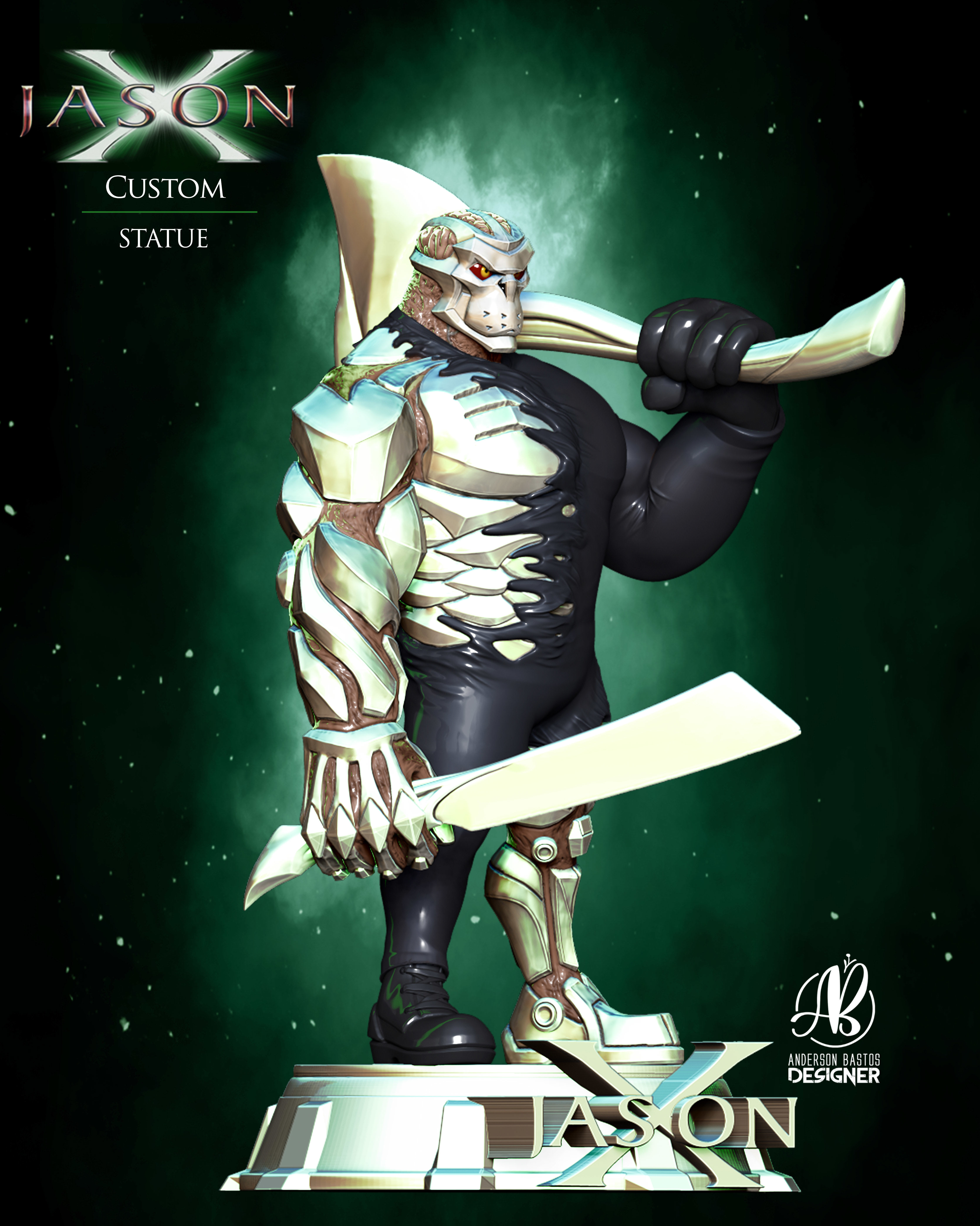 JASON X Uber Jason 3D print model_2