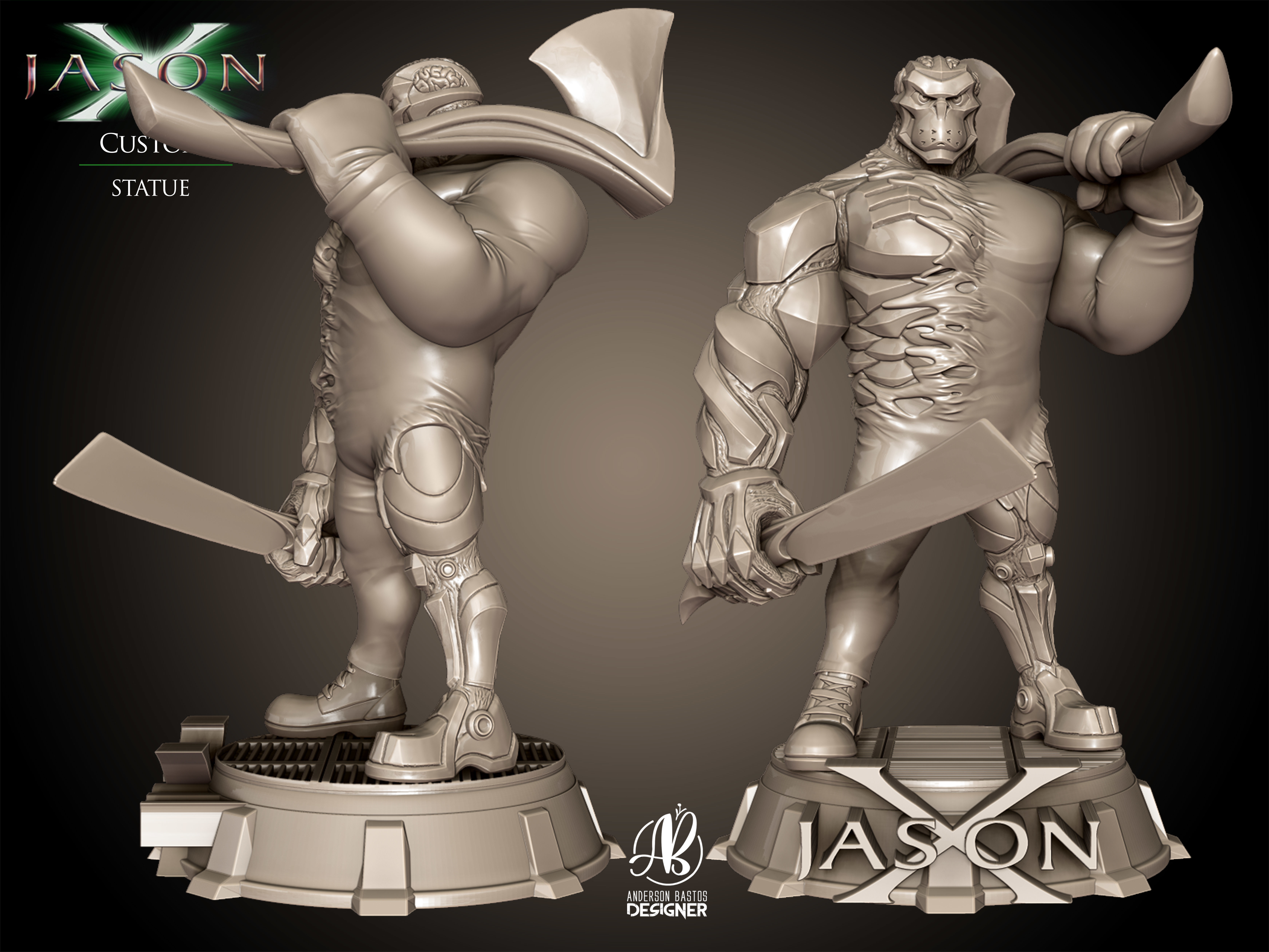 JASON X Uber Jason 3D print model_8