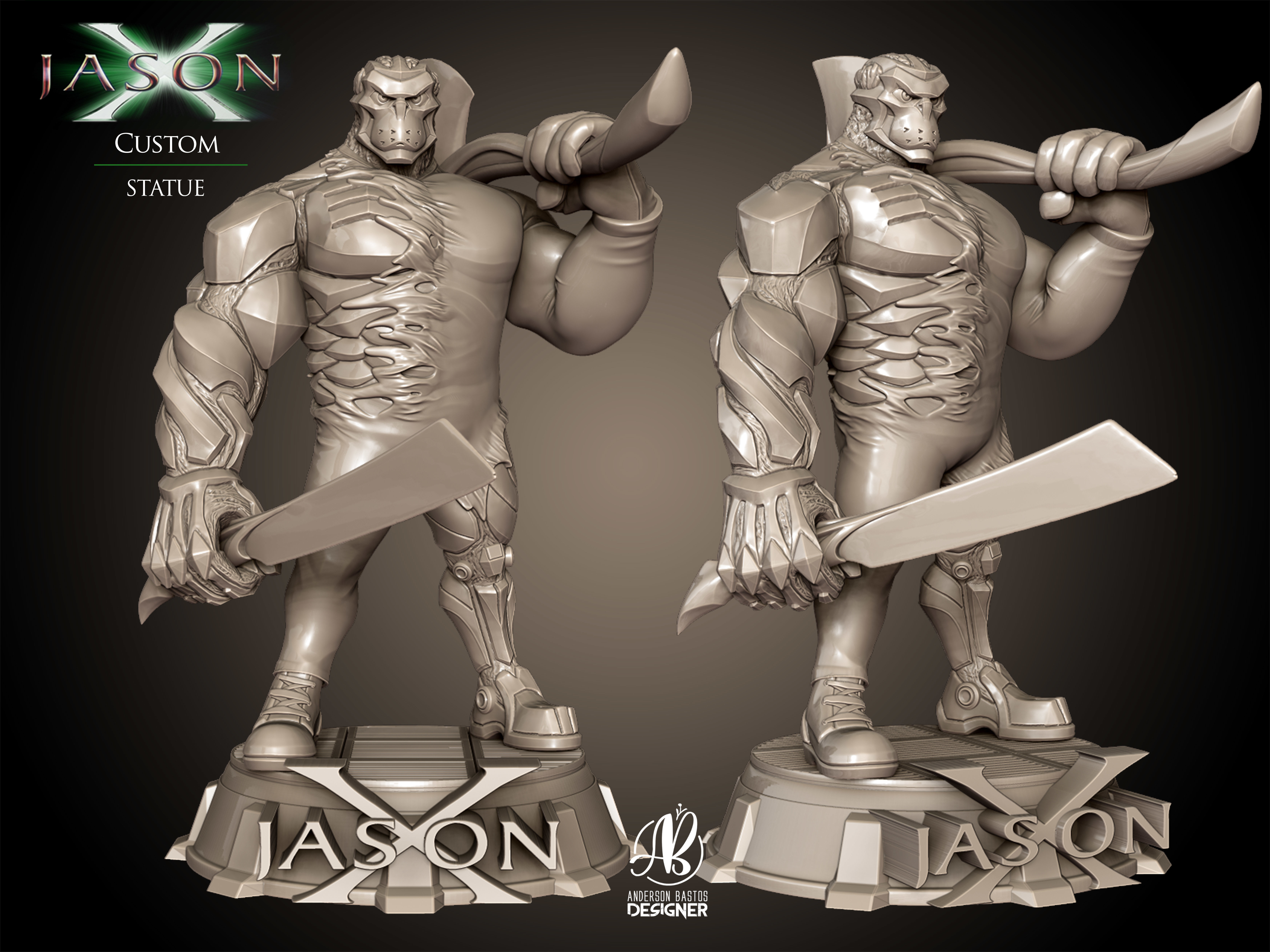 JASON X Uber Jason 3D print model_6