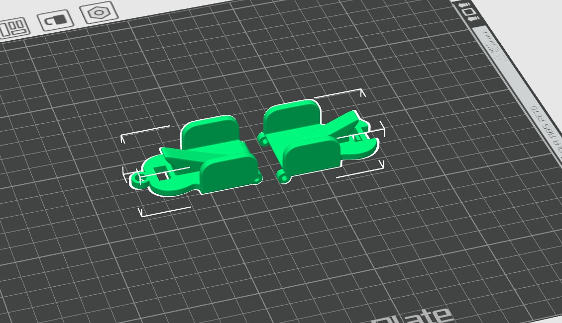 Multi-Purpose Hair Clip Keychain 3D print model_4