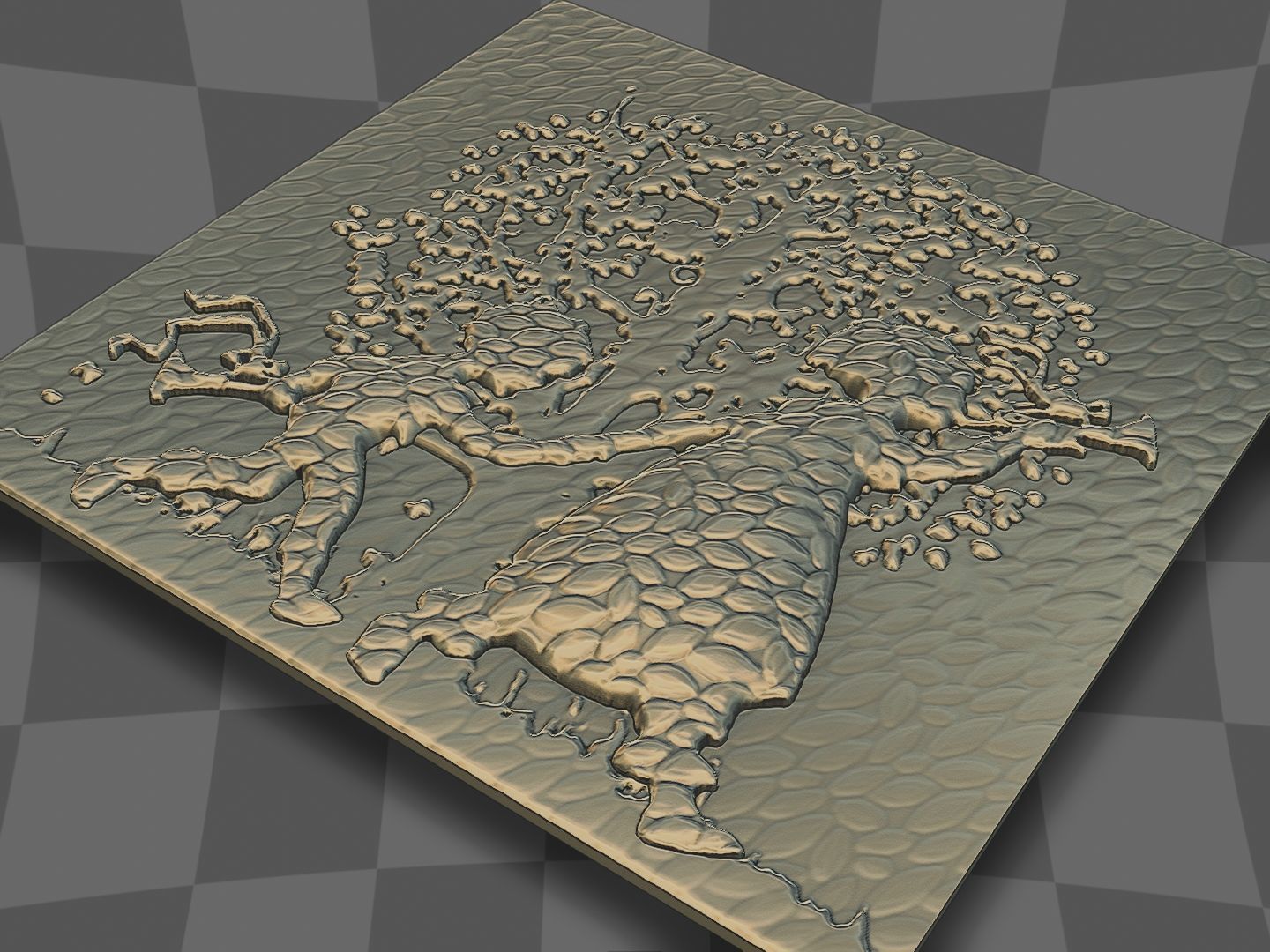 Picnic for CNC and 3D printing 3D print model_5