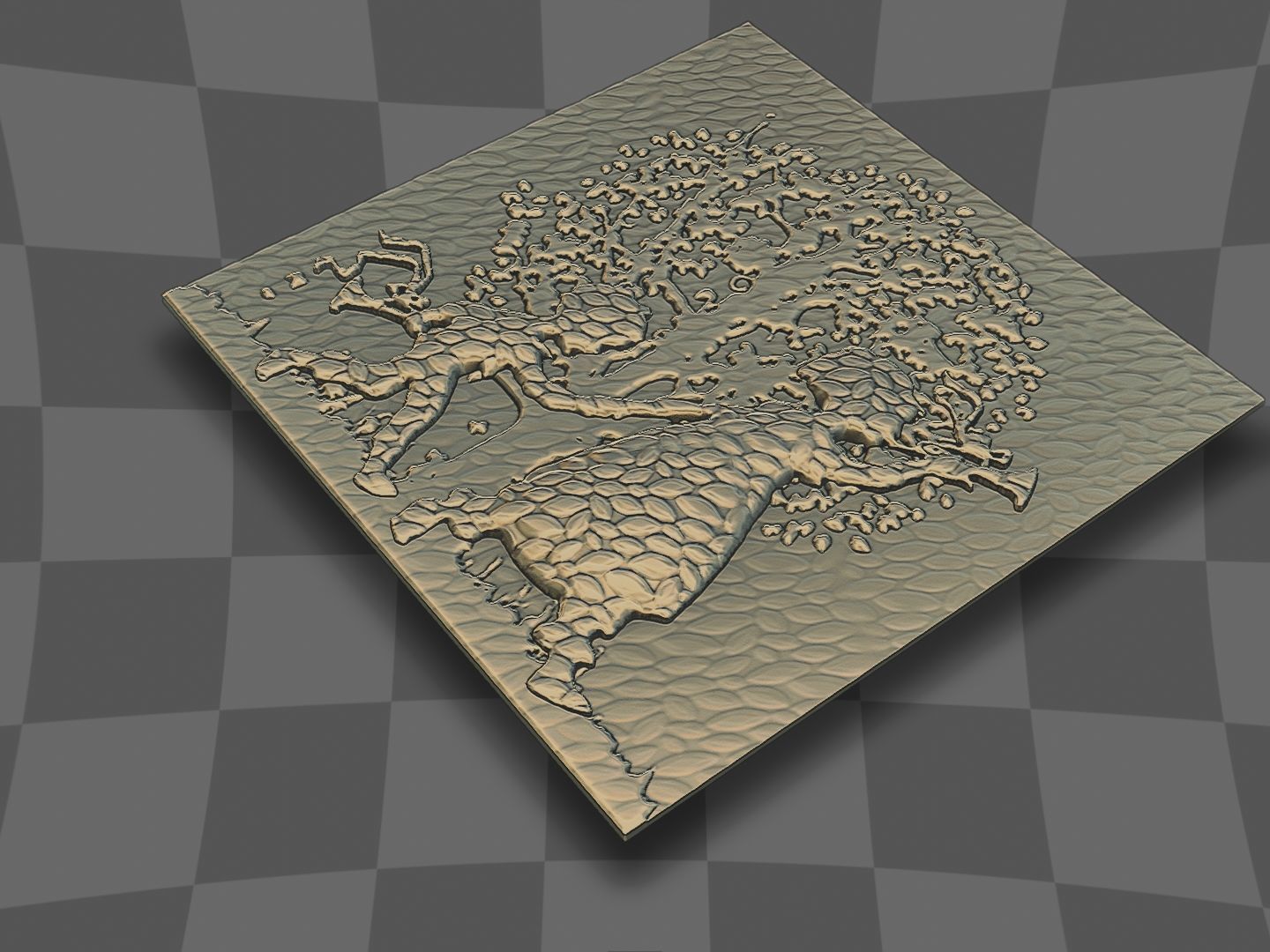 Picnic for CNC and 3D printing 3D print model_3