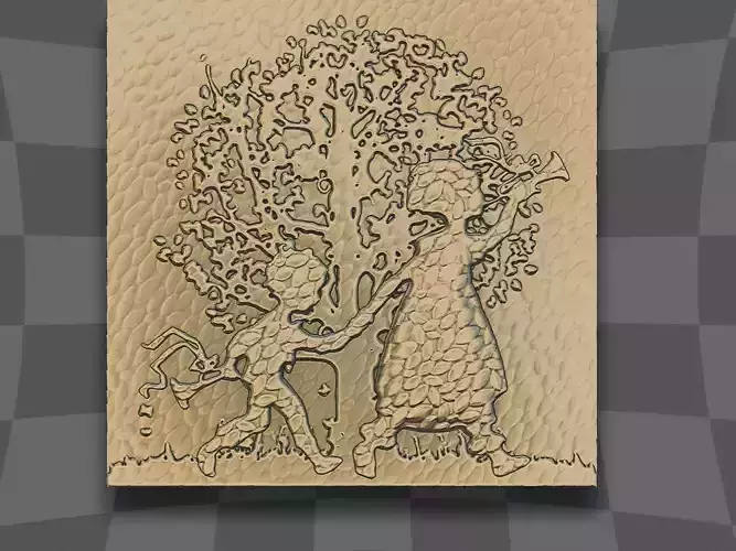 Picnic for CNC and 3D printing 3D print model