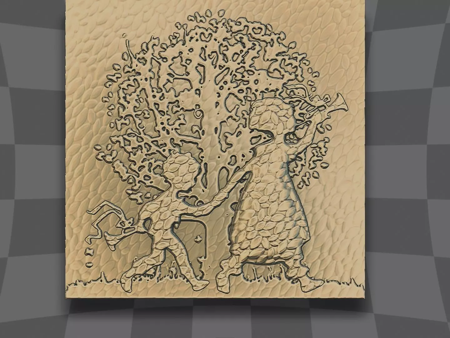 Picnic for CNC and 3D printing 3D print model_0