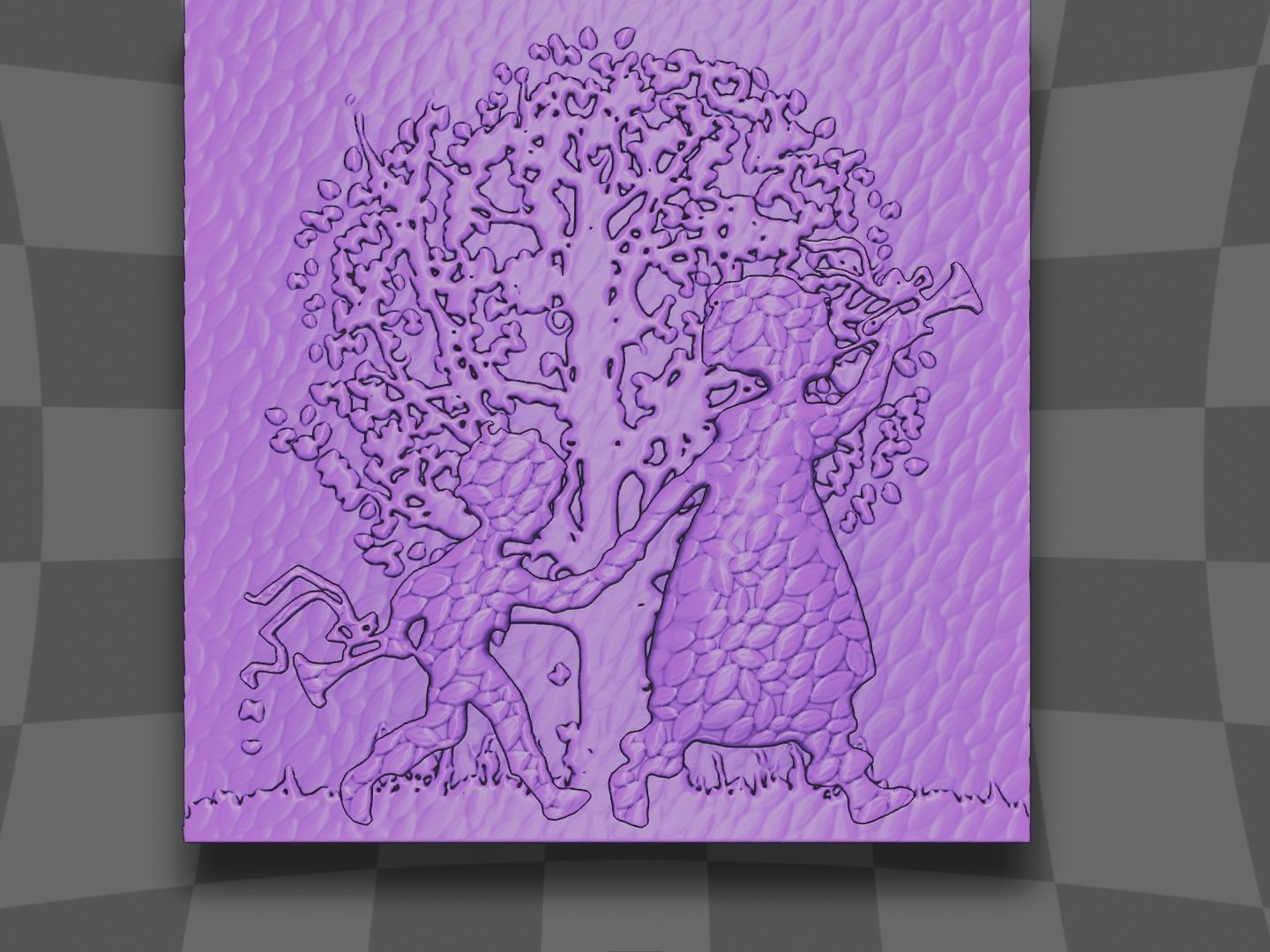 Picnic for CNC and 3D printing 3D print model_1