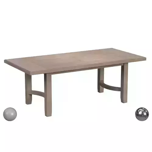 Flexsteel Normandy Natural Rectangular Dining Table