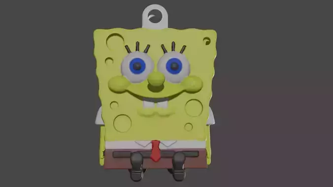 Sponge bob Keyring