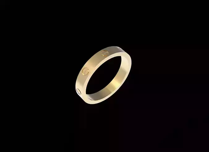 Screw Love Wedding Ring USA 9 75