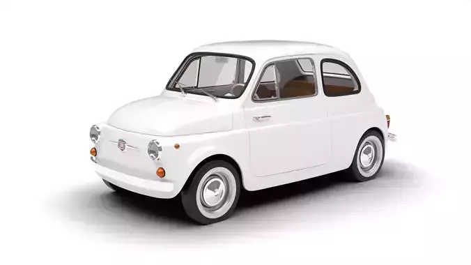 Fiat 500 1959 3d model  3D model