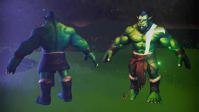 Orc Monster Fantasy 3D model