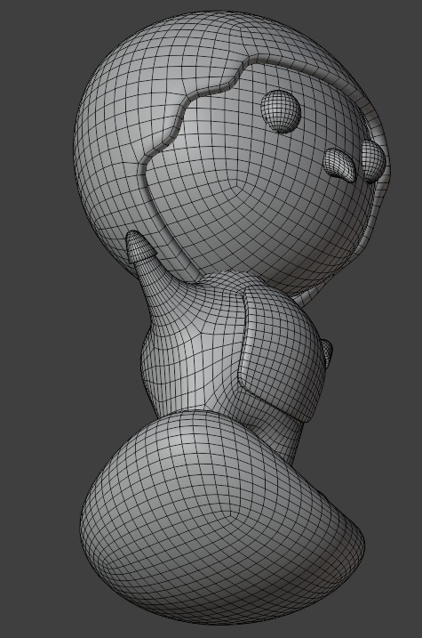 Cartoon Penguin 3D model_5