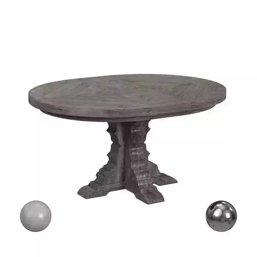Hooker Furniture Beaumont   Round Wood Dining Table