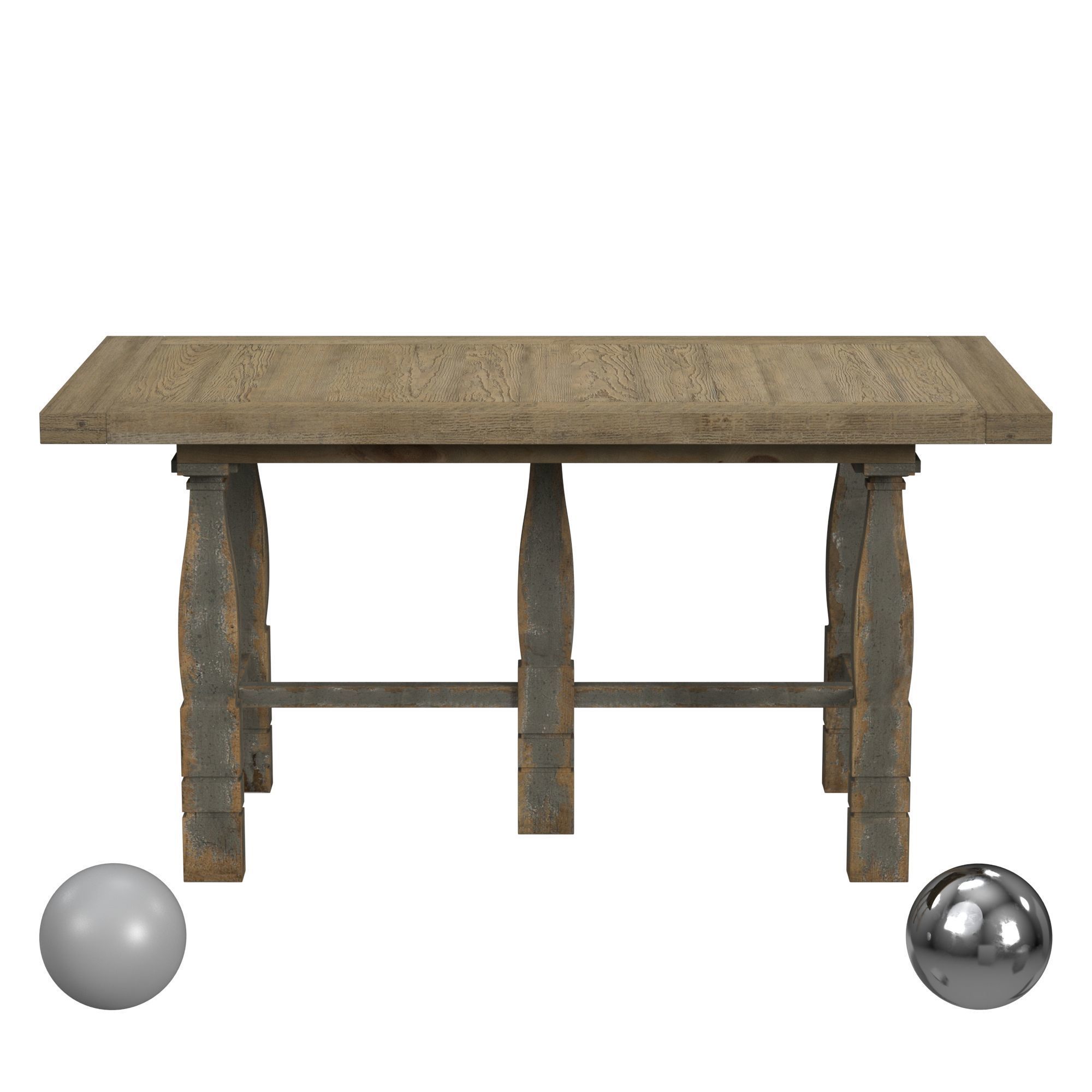 Hooker Furniture Ciao Bella Friendship Table 3D model_1