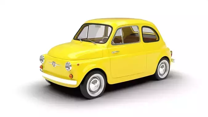 Fiat 500 1959 3d model  3D model