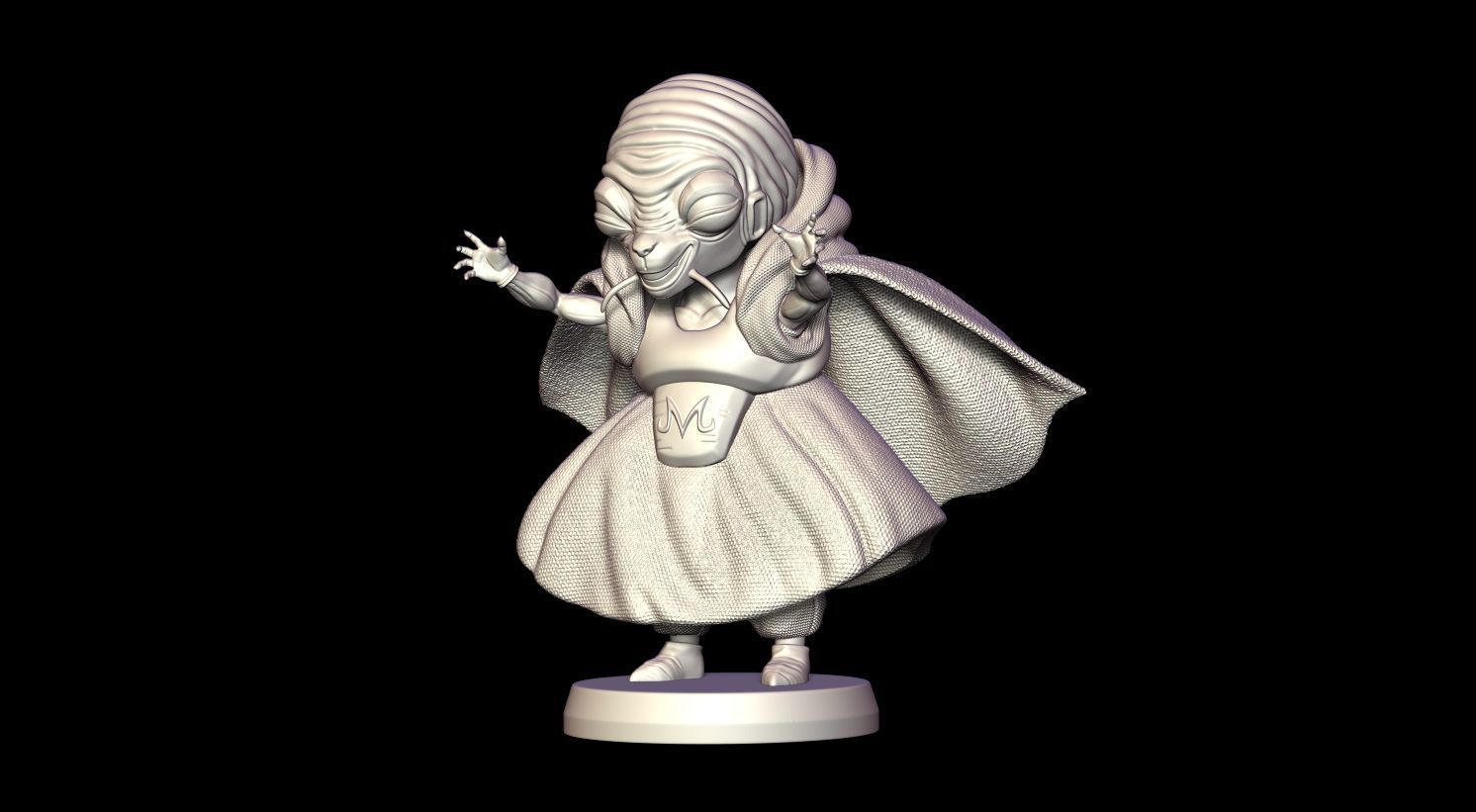 Babidi Dragon Ball Z 3D print model_7