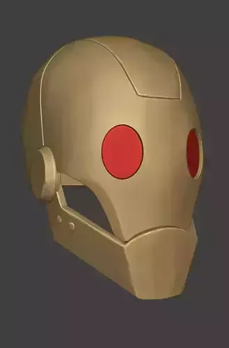 GI robot mask  Creature Commandos show  3D print model
