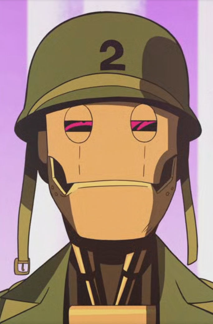 GI robot mask  Creature Commandos show  3D print model_2