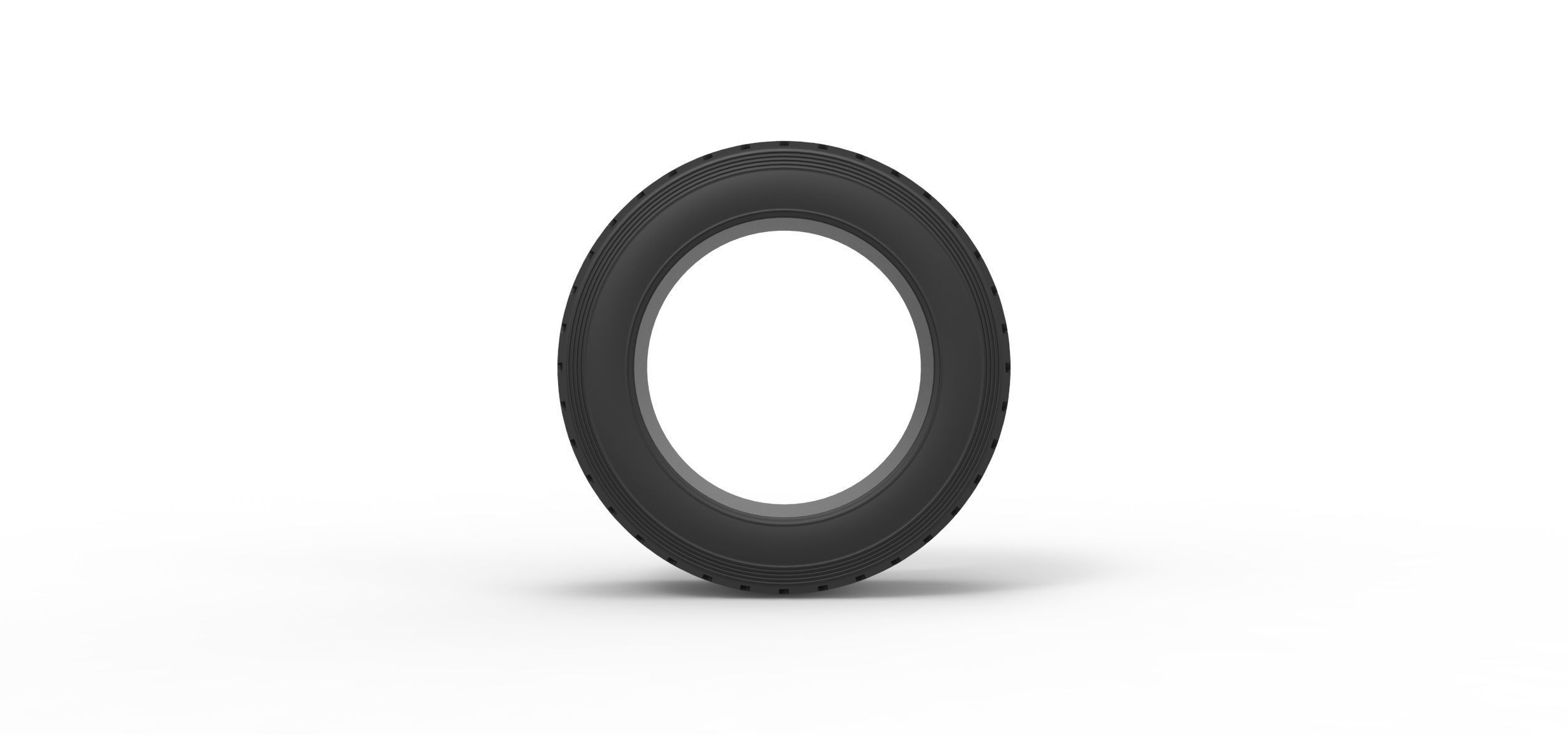 Offroad tire 136 Scale 1 to 25 3D print model_4