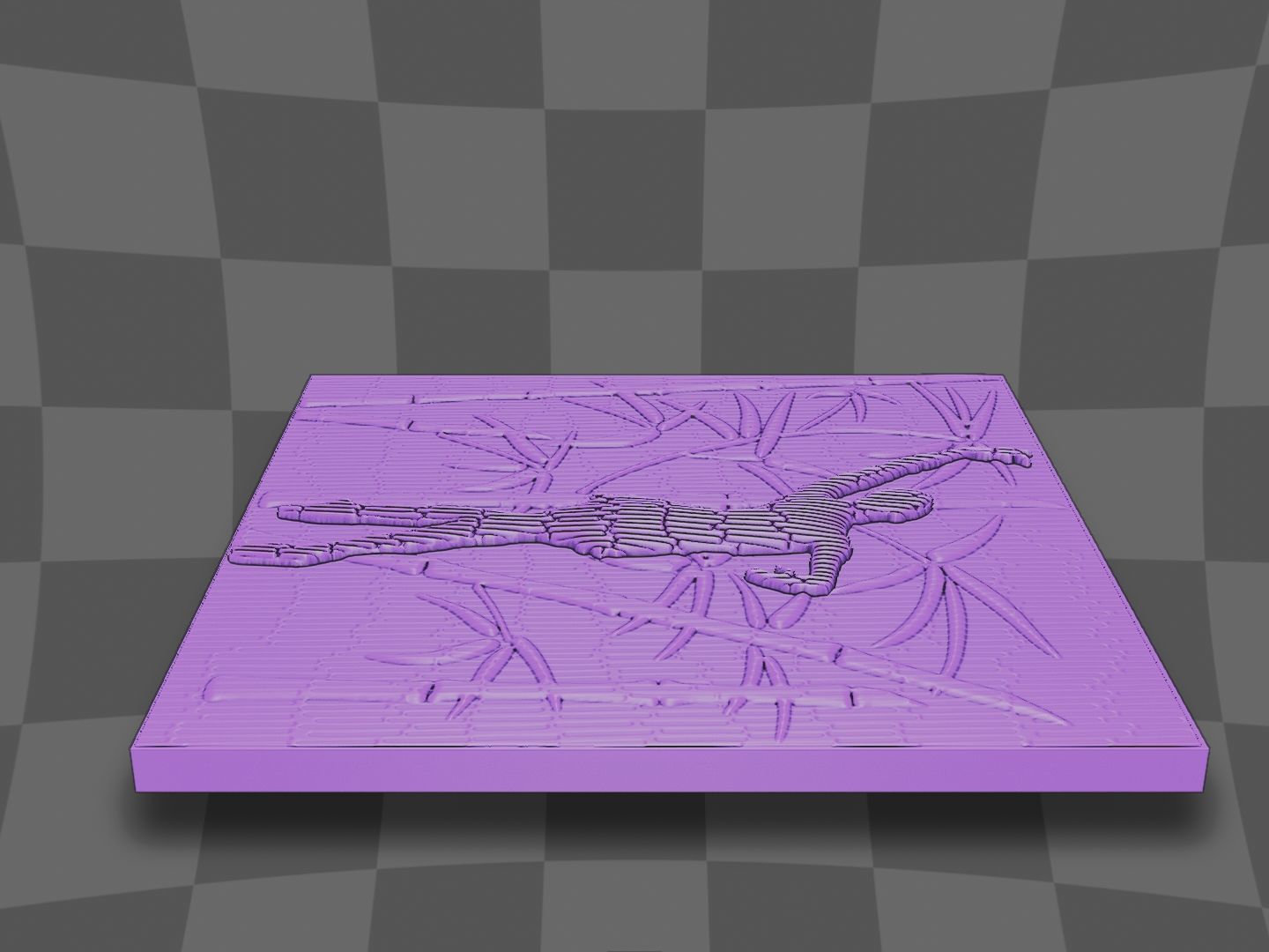 Dancing girl for CNC or 3D printing 3D print model_3