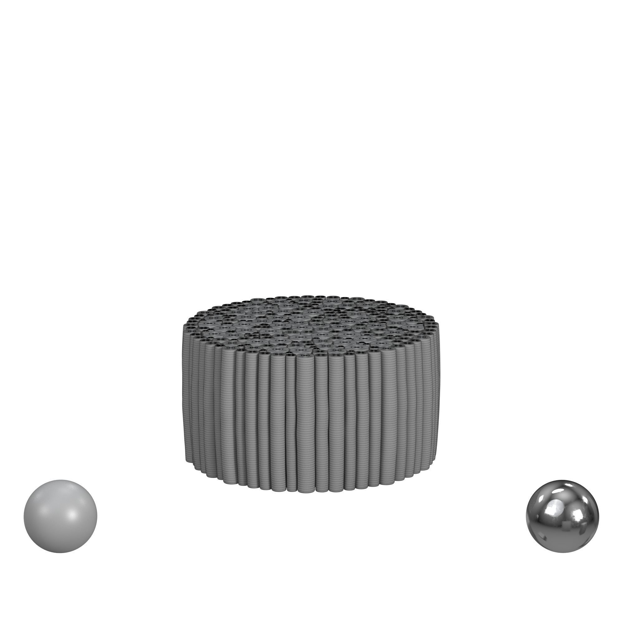 LOLAhome Coffee Table Teak Wood 3D model_3