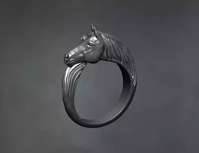 Horse Head Ring