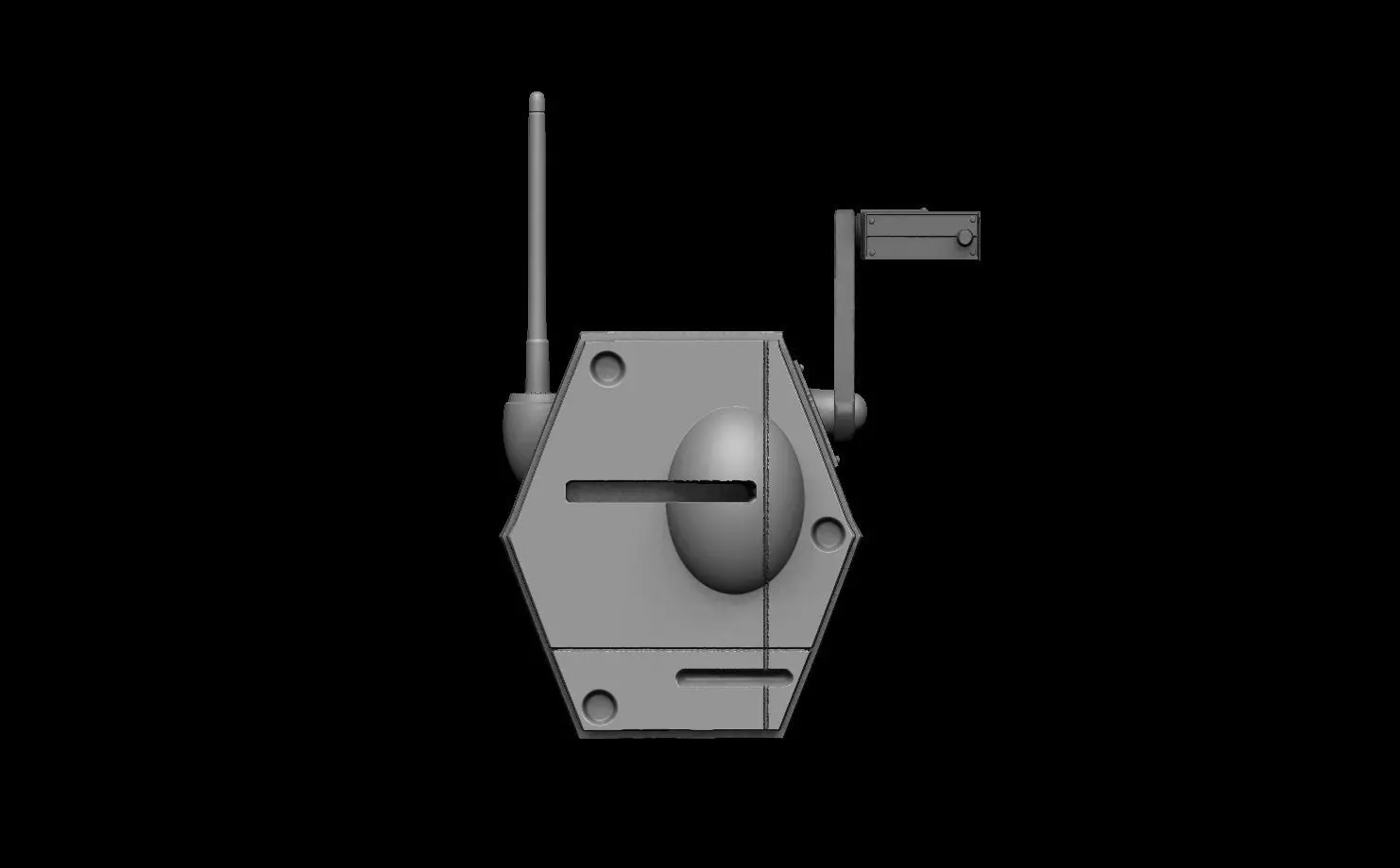Guyver backpack 3D model