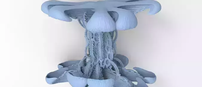 Alien Spine vertebrae stone 3 