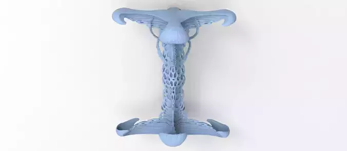 Alien stone 4 3D model