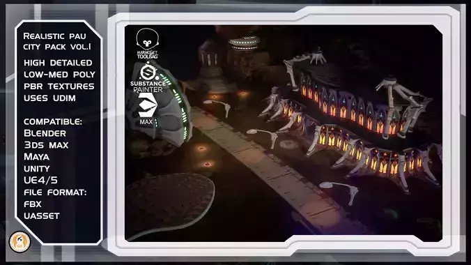 Star wars Utapau city pack vol1