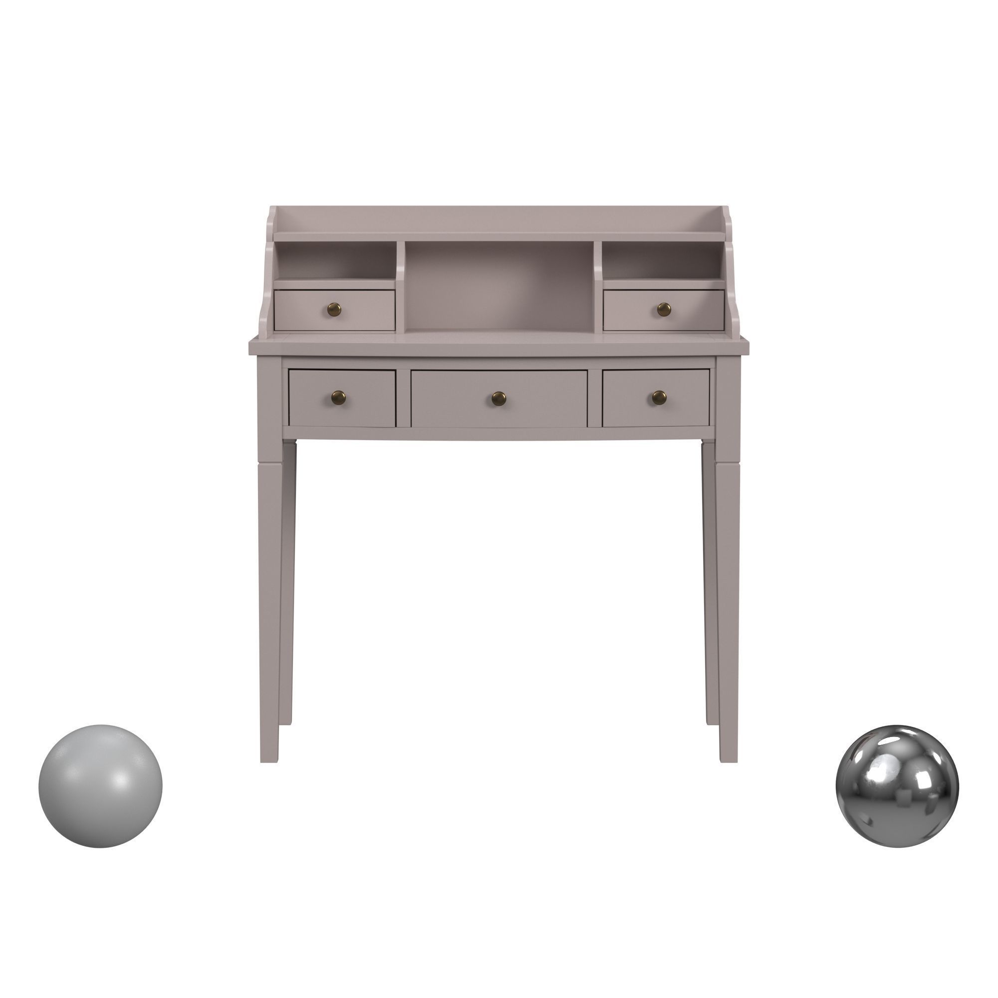 Safavieh Landon Writing Desk 3D model_1