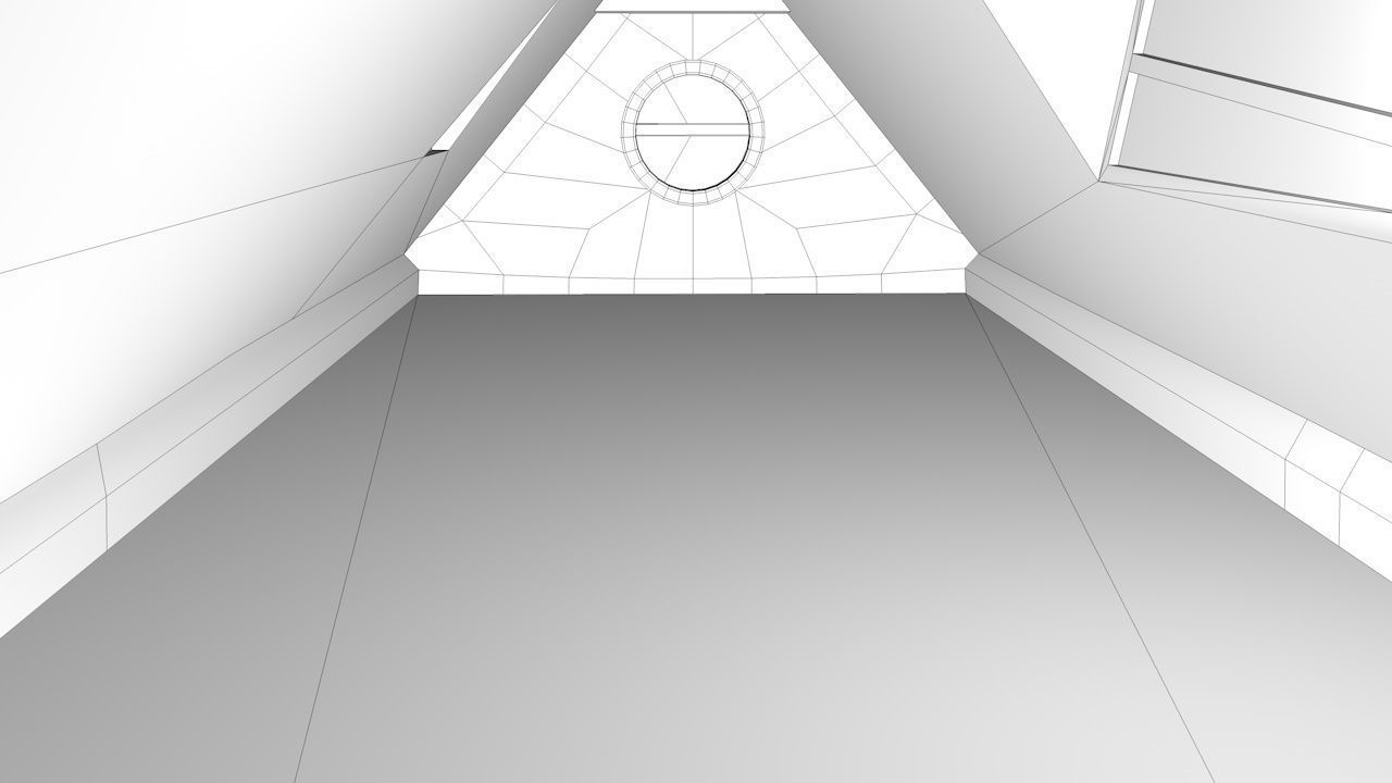 Tavern Low-poly 3D model_24