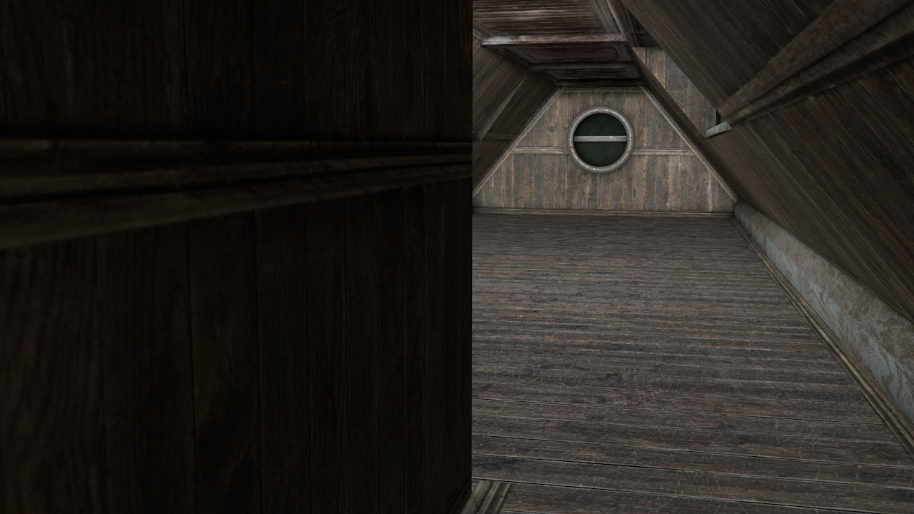 Tavern Low-poly 3D model_5