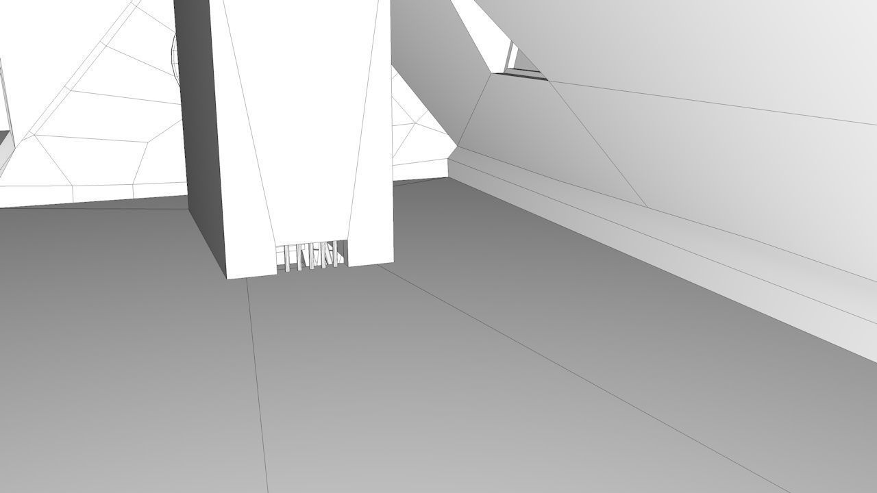 Tavern Low-poly 3D model_23