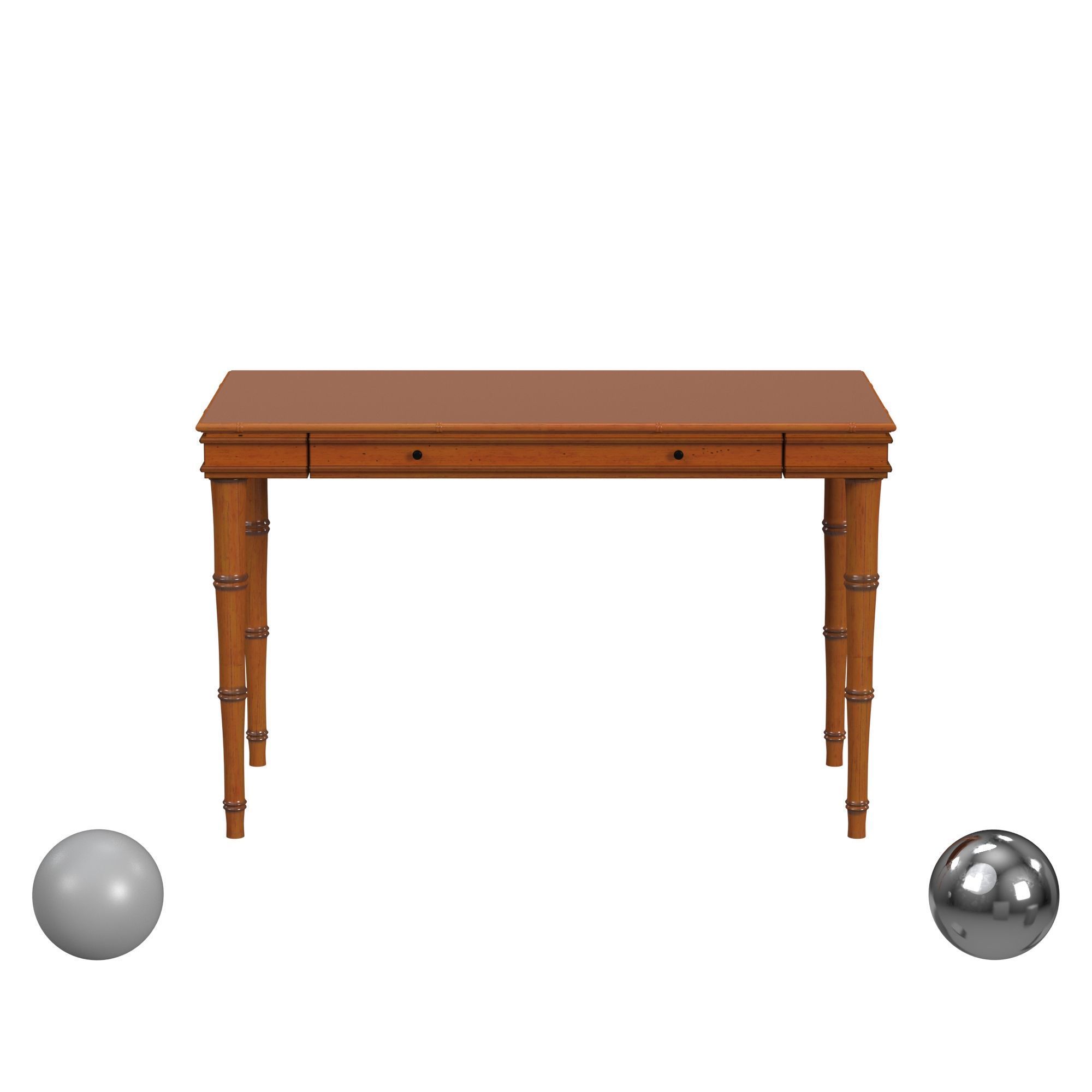 Safavieh Noely Coastal Writing Desk 3D model_1