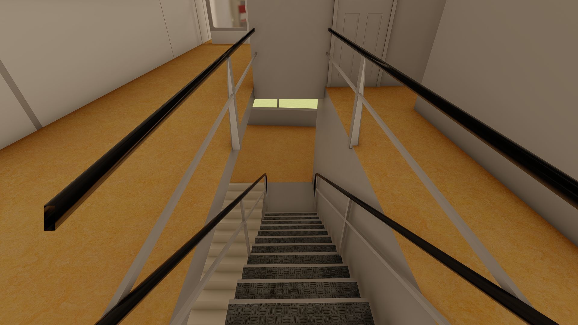 Hindenburg zeppelin with interior 3D model_15