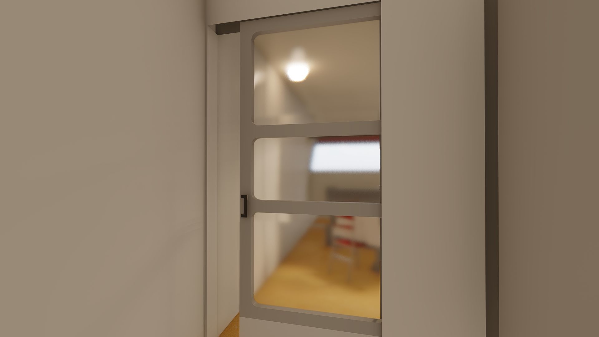 Hindenburg zeppelin with interior 3D model_16