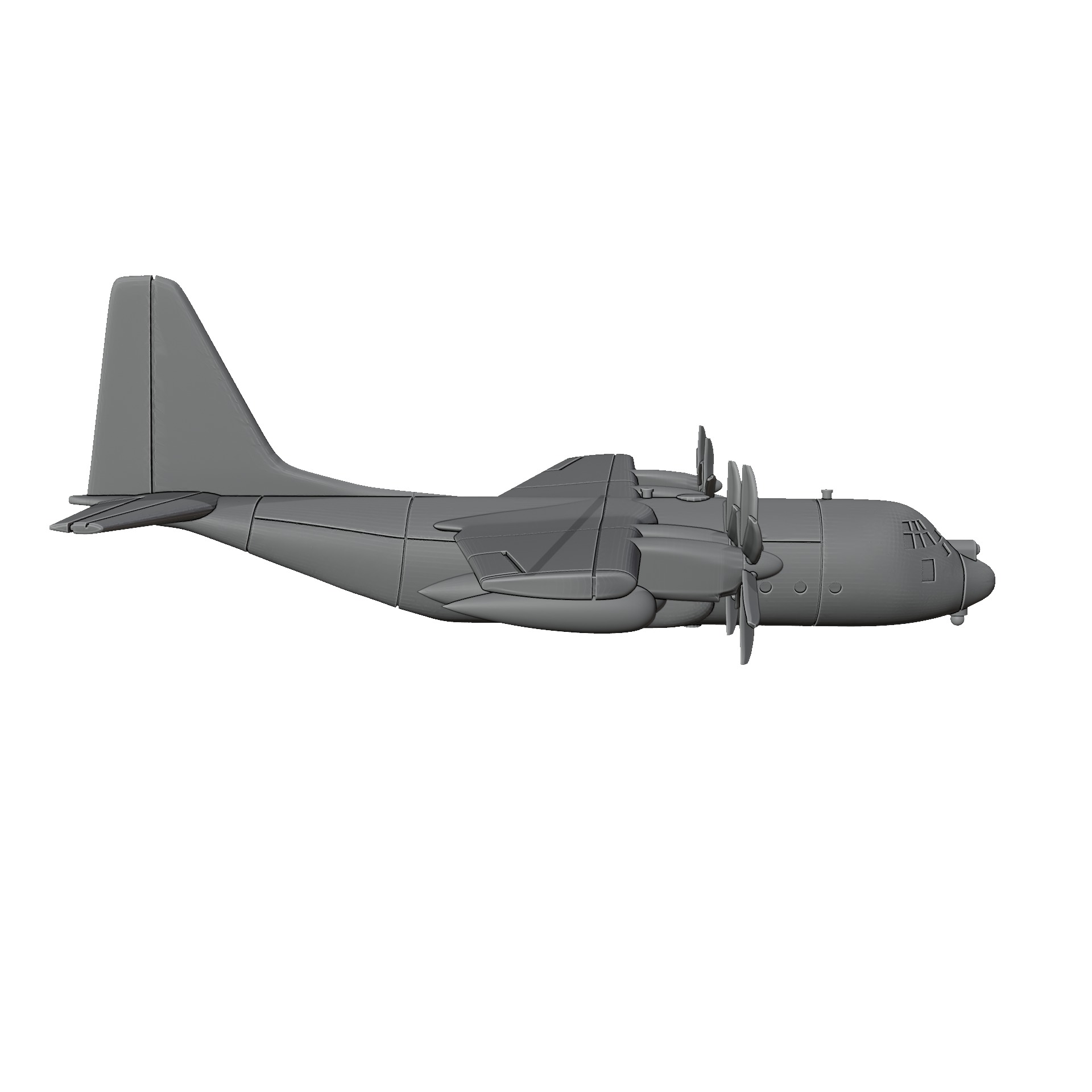 Lockheed MC-130J 3D print model_5